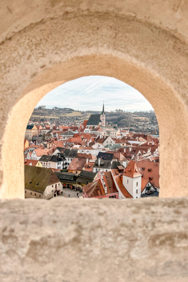 Cesky Krumlov in winter