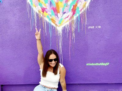 Umbrella Alley in San Francisco